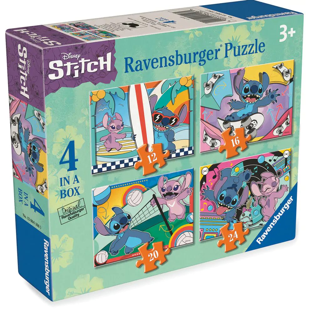 Disney Stitch puzzle 12-16-20-24pcs product photo