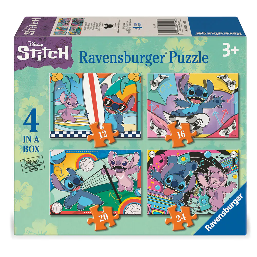 Disney Stitch puzzle 12-16-20-24pcs product photo