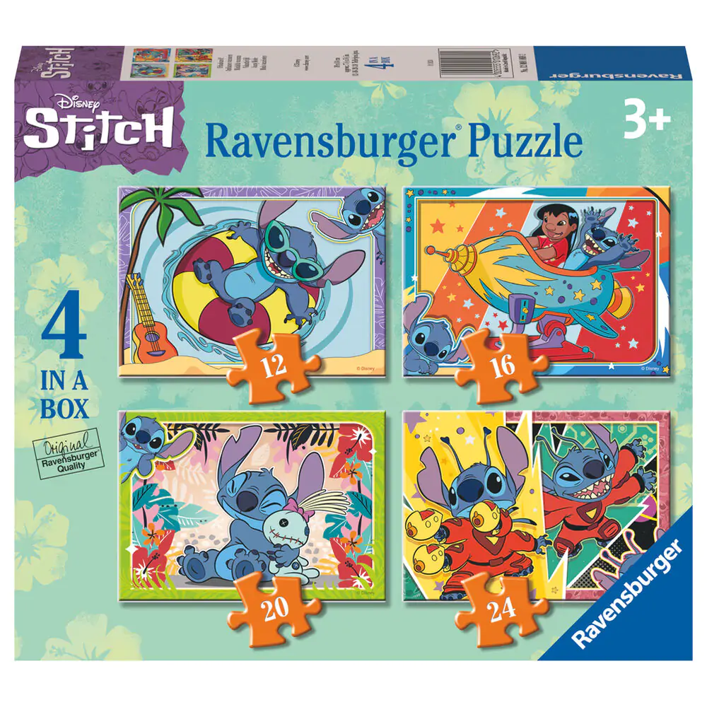Disney Stitch puzzle 12-16-20-24pcs product photo