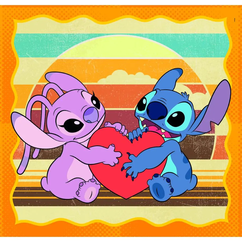 Disney Stitch puzzle 3x48pcs product photo