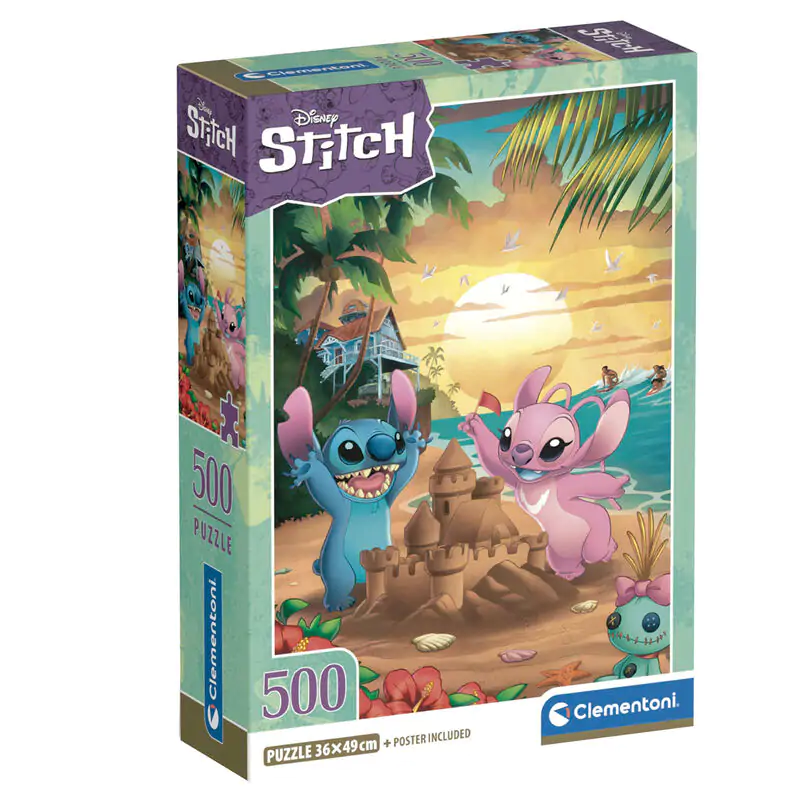 Disney Stitch puzzle 500pcs product photo