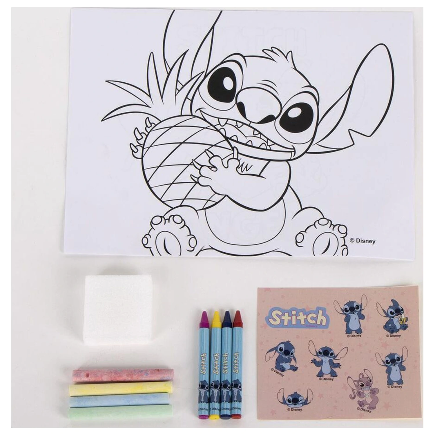 Disney Stitch portable stationery set product photo