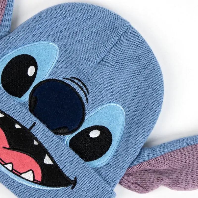 Disney Stitch hat and gloves set product photo