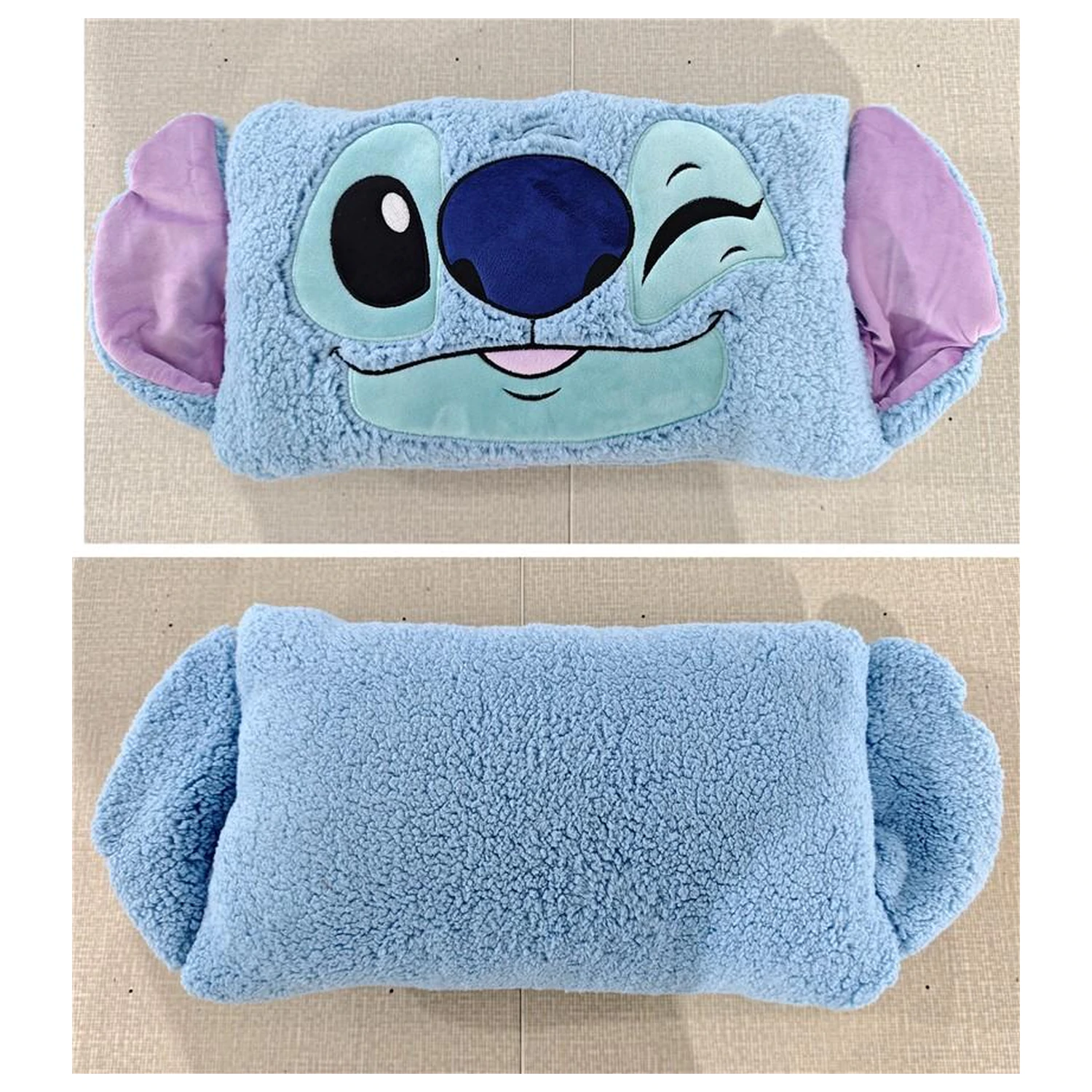 DISNEY Stitch Sherpa Cushion 35x38cm product photo