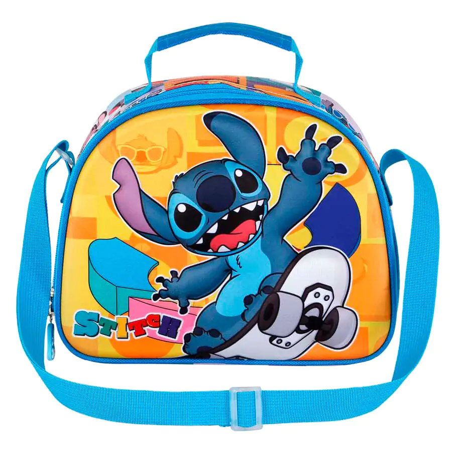 Disney Stitch Skater 3D lunch bag termékfotó