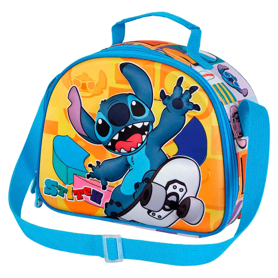 Disney Stitch Skater 3D lunch bag termékfotó