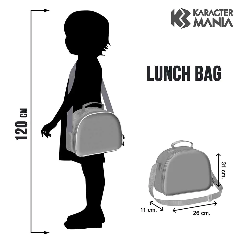 Disney Stitch Skater 3D lunch bag termékfotó