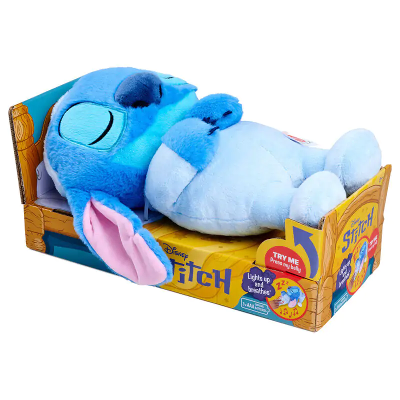 Disney Stitch Sleepy plush toy 31cm with sound product photo