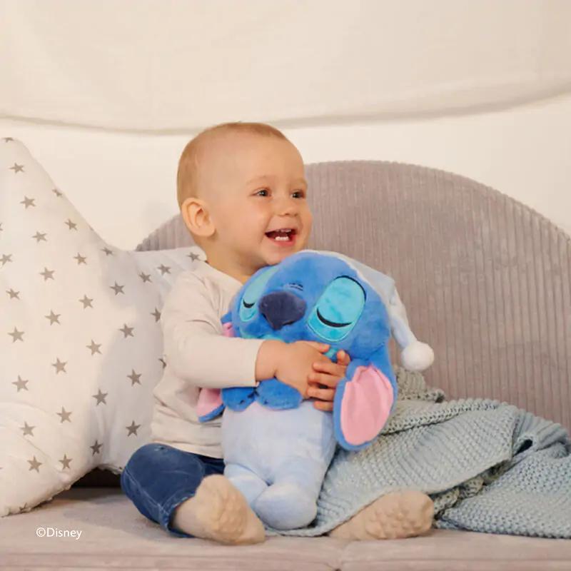 Disney Stitch Sleepy plush toy 31cm with sound product photo
