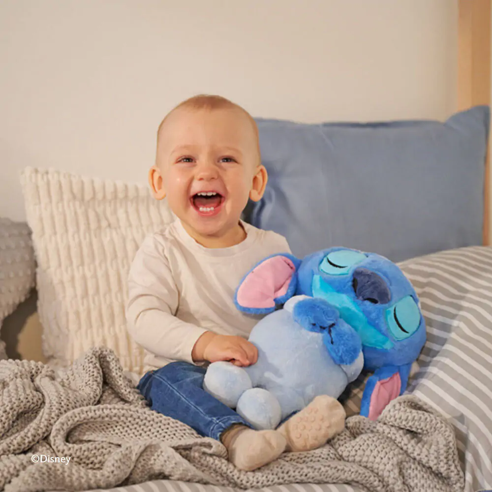 Disney Stitch Sleepy plush toy 31cm with sound product photo