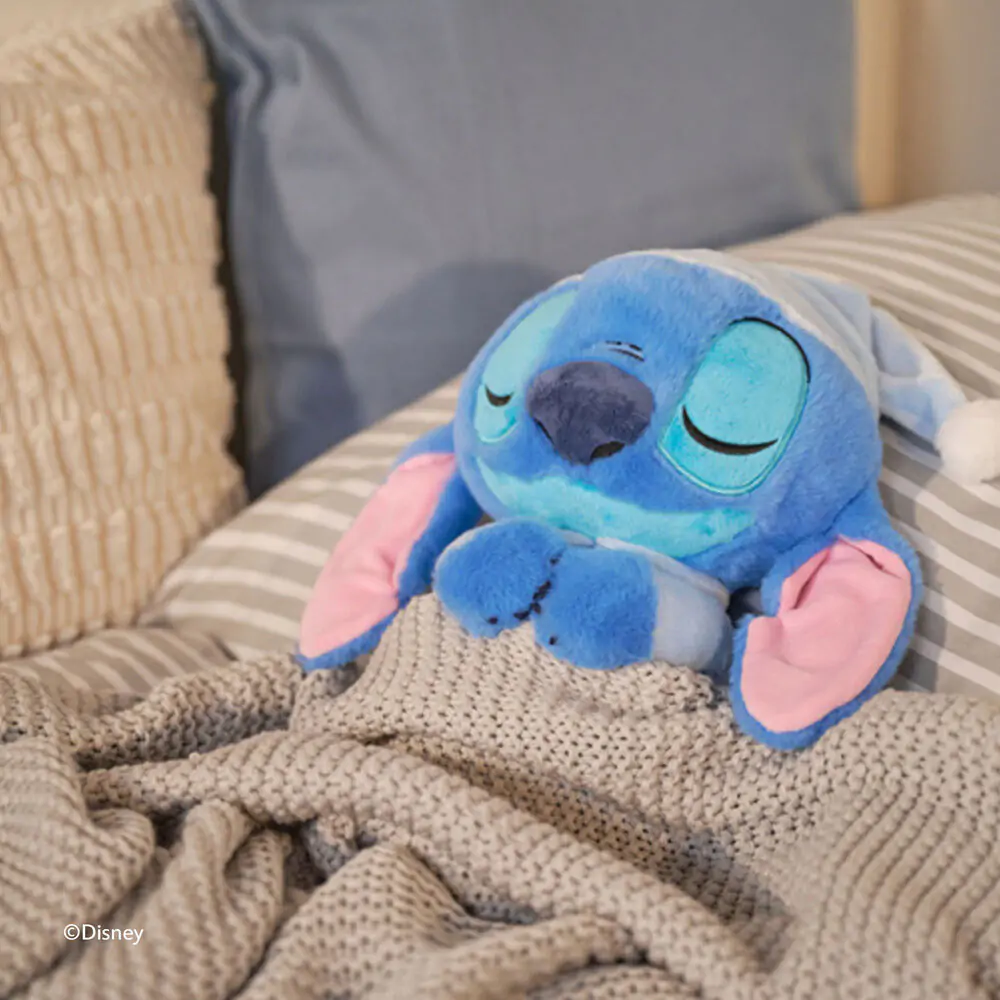 Disney Stitch Sleepy plush toy 31cm with sound product photo
