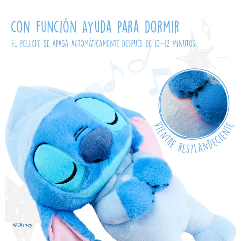 Disney Stitch Sleepy plush toy 31cm with sound product photo