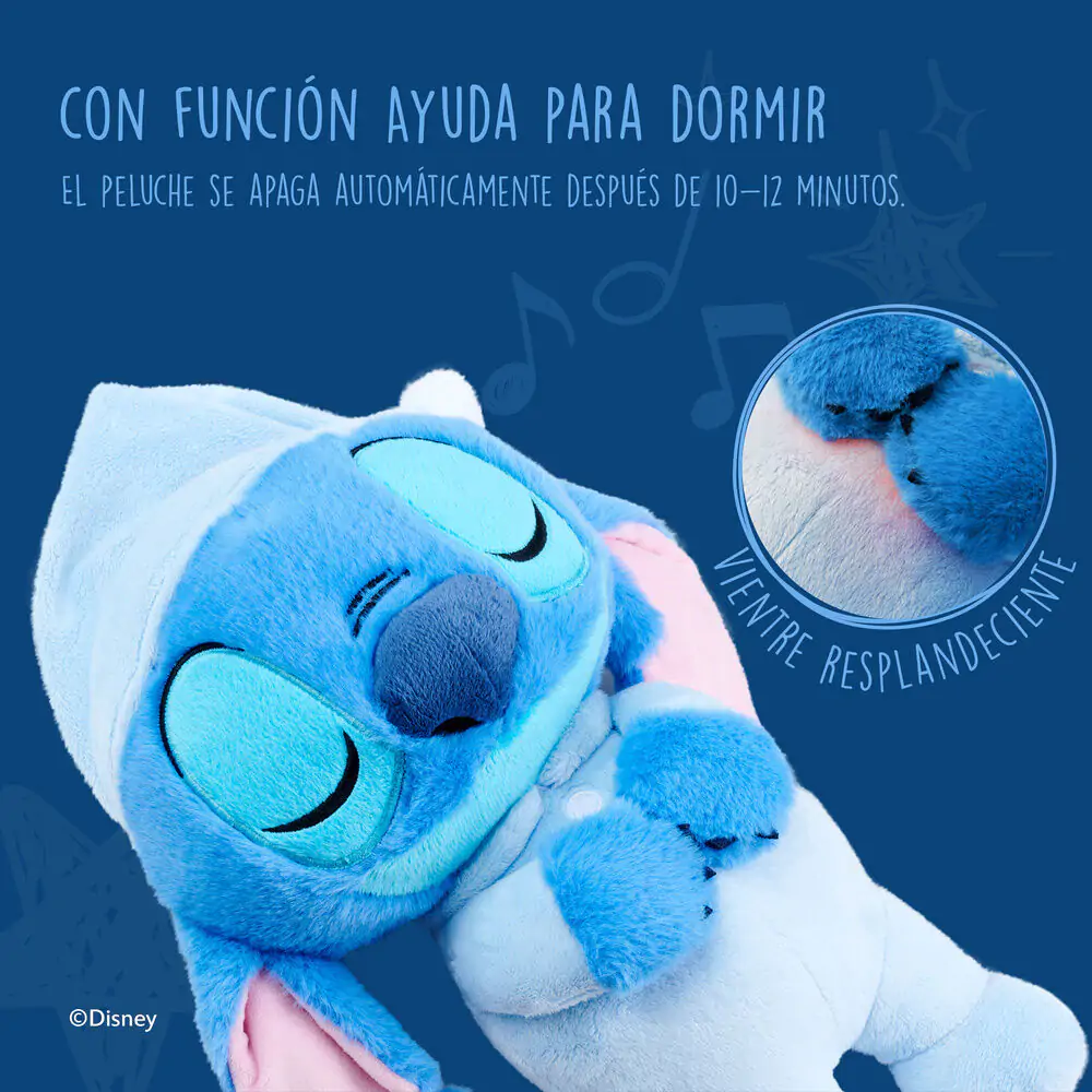 Disney Stitch Sleepy plush toy 31cm with sound product photo