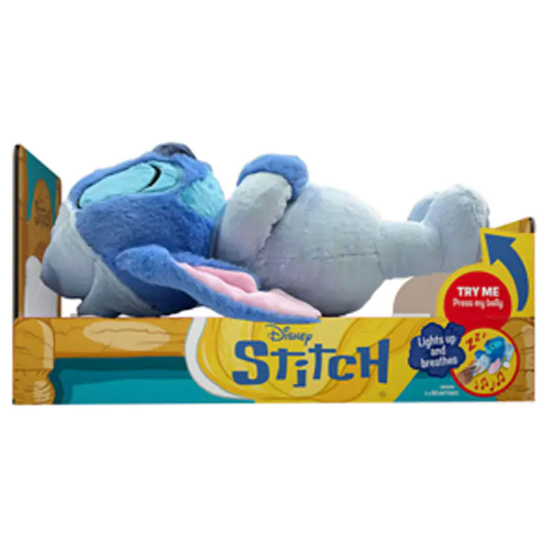 Disney Stitch Sleepy plush toy 31cm with sound product photo