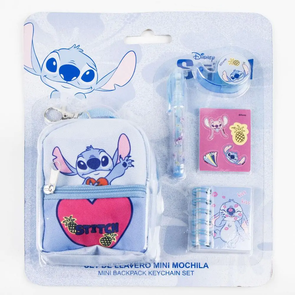 Disney Stitch Stationery mini backpack set product photo