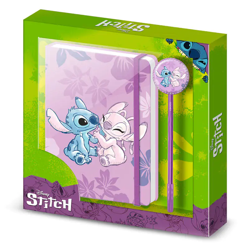 Disney Stitch - Stitch &amp;Angel diary + pen set product photo