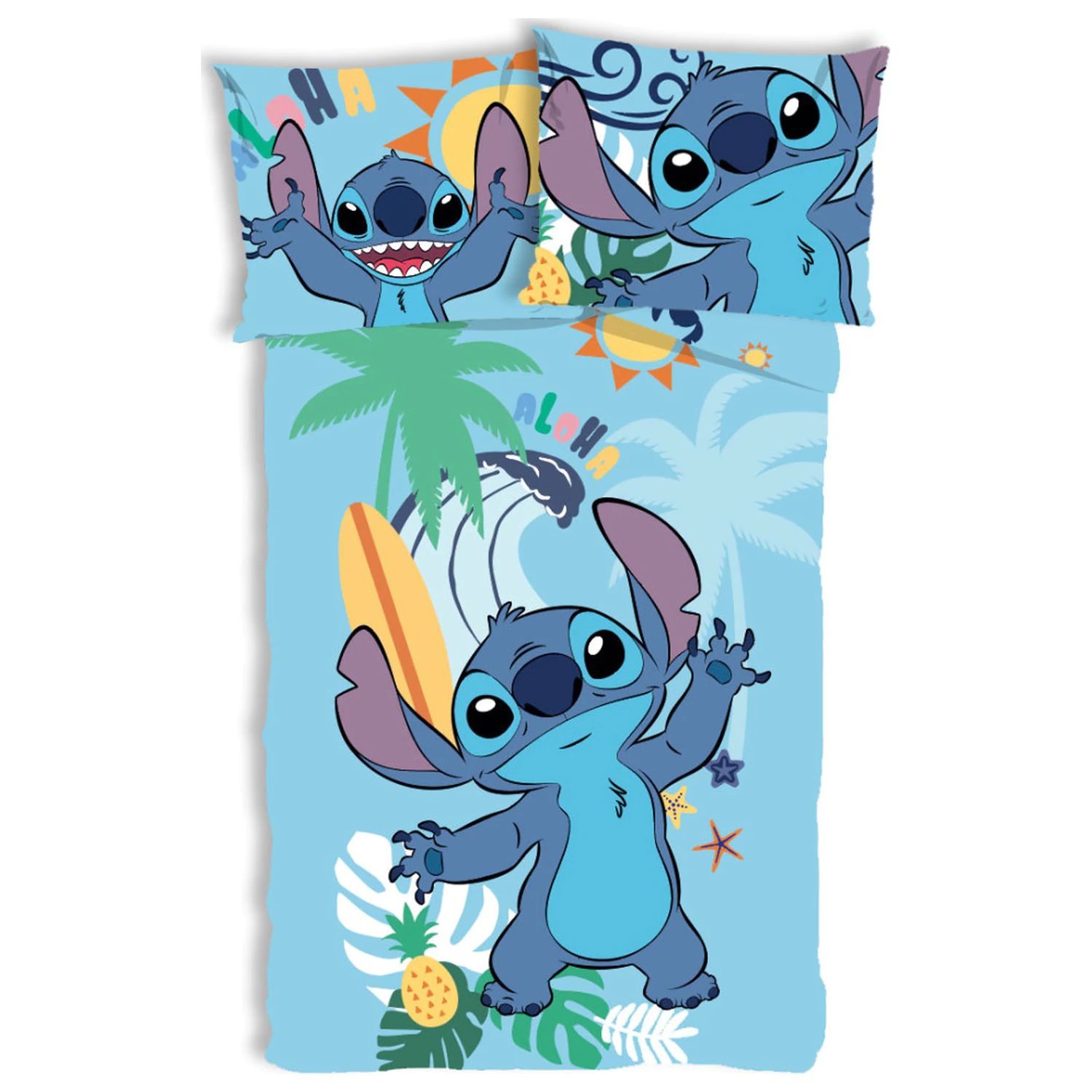 Disney Stitch Summer Duvet Cover product photo