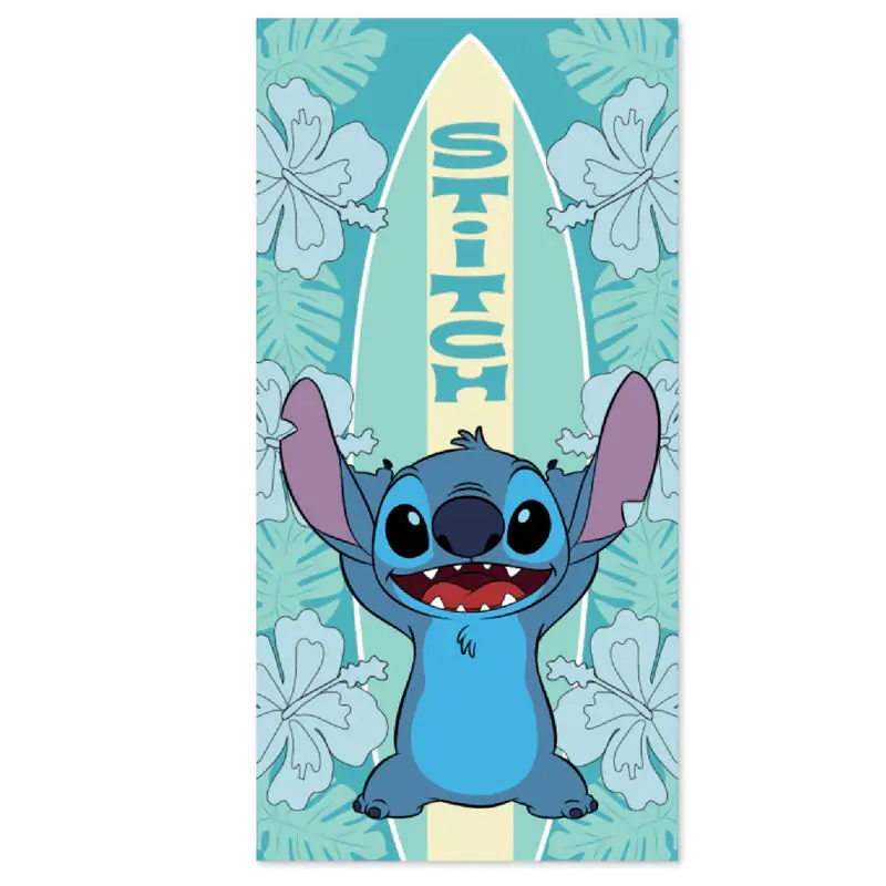 Disney Stitch Surf microfibre beach towel termékfotó