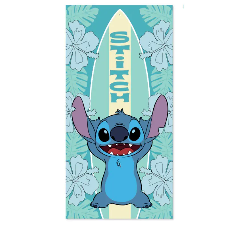 Disney Stitch Surf cotton beach towel product photo