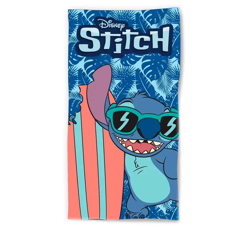 Disney Stitch Surf cotton beach towel termékfotó