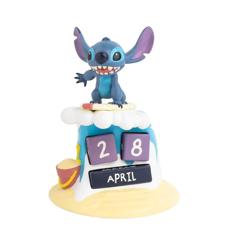 Disney Stitch Surfer 3D perpetual calendar termékfotó