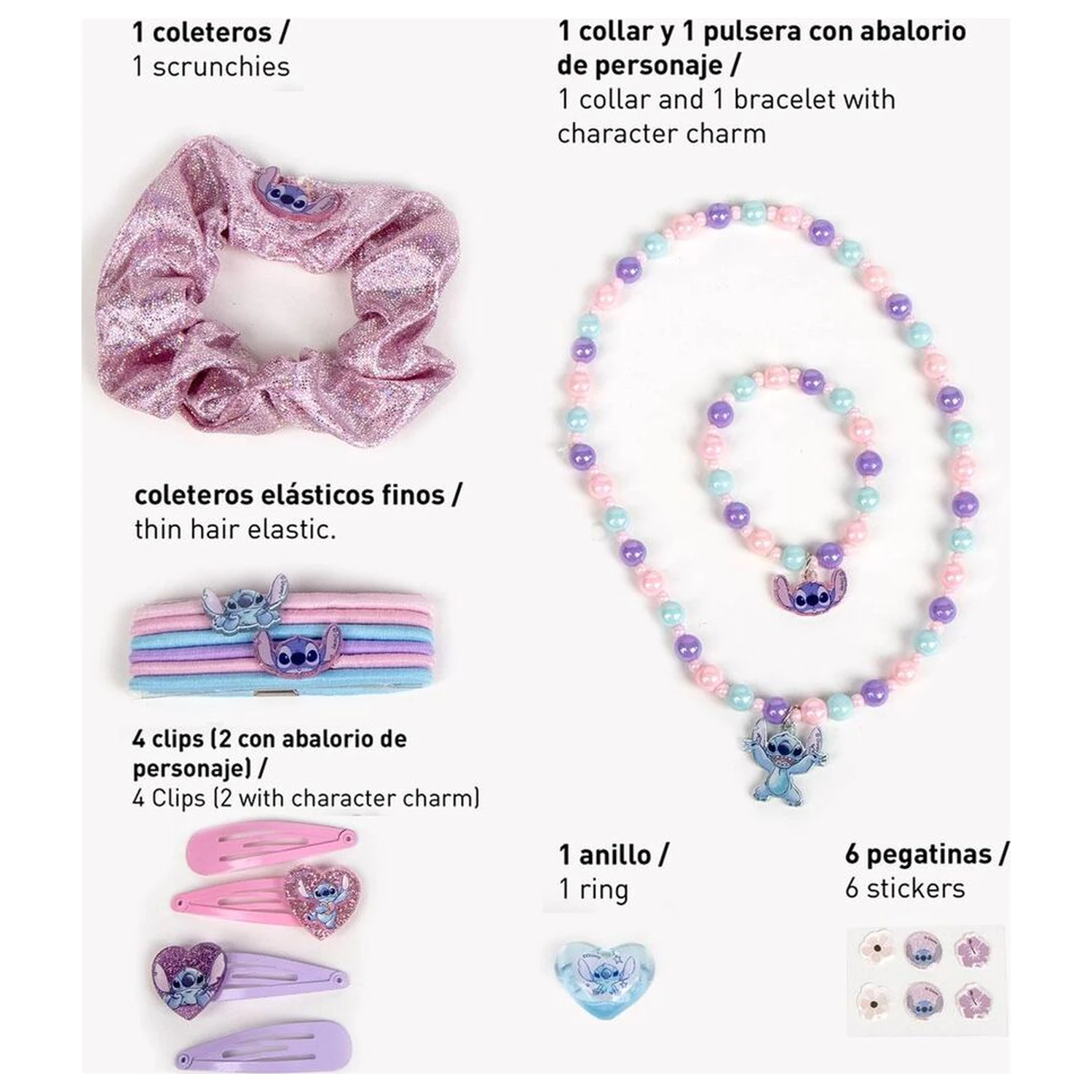Disney Stitch beauty set product photo