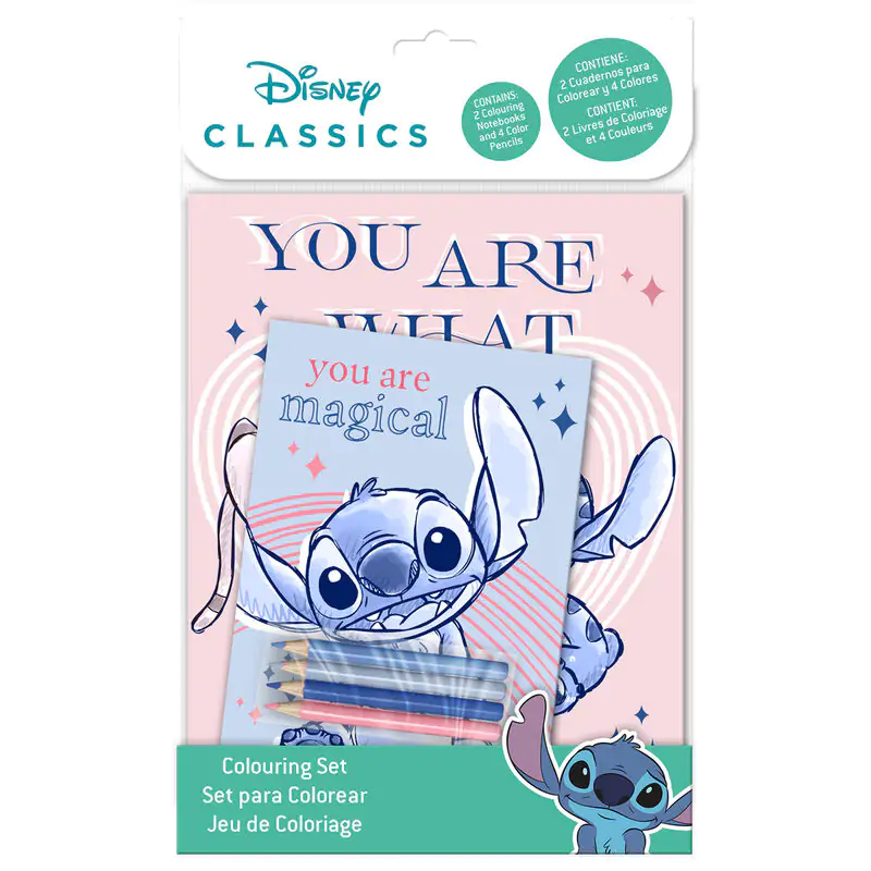 Disney Stitch coloring set termékfotó