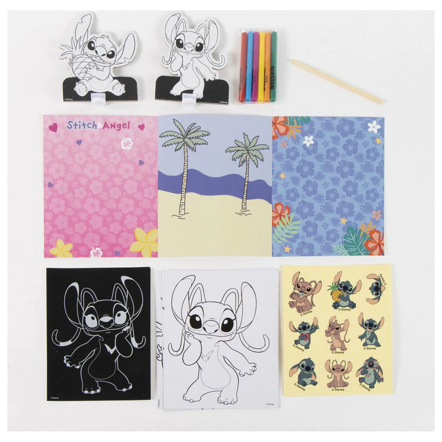 Disney Stitch Colouring bag set product photo