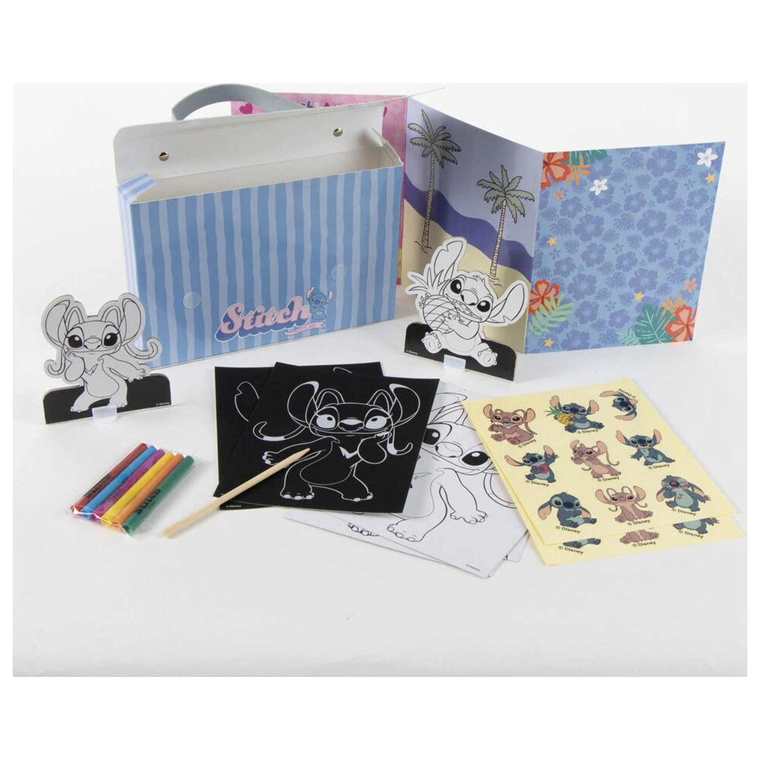 Disney Stitch Colouring bag set product photo