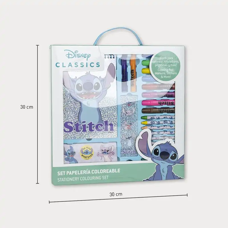 Disney Stitch colouring stationery set product photo