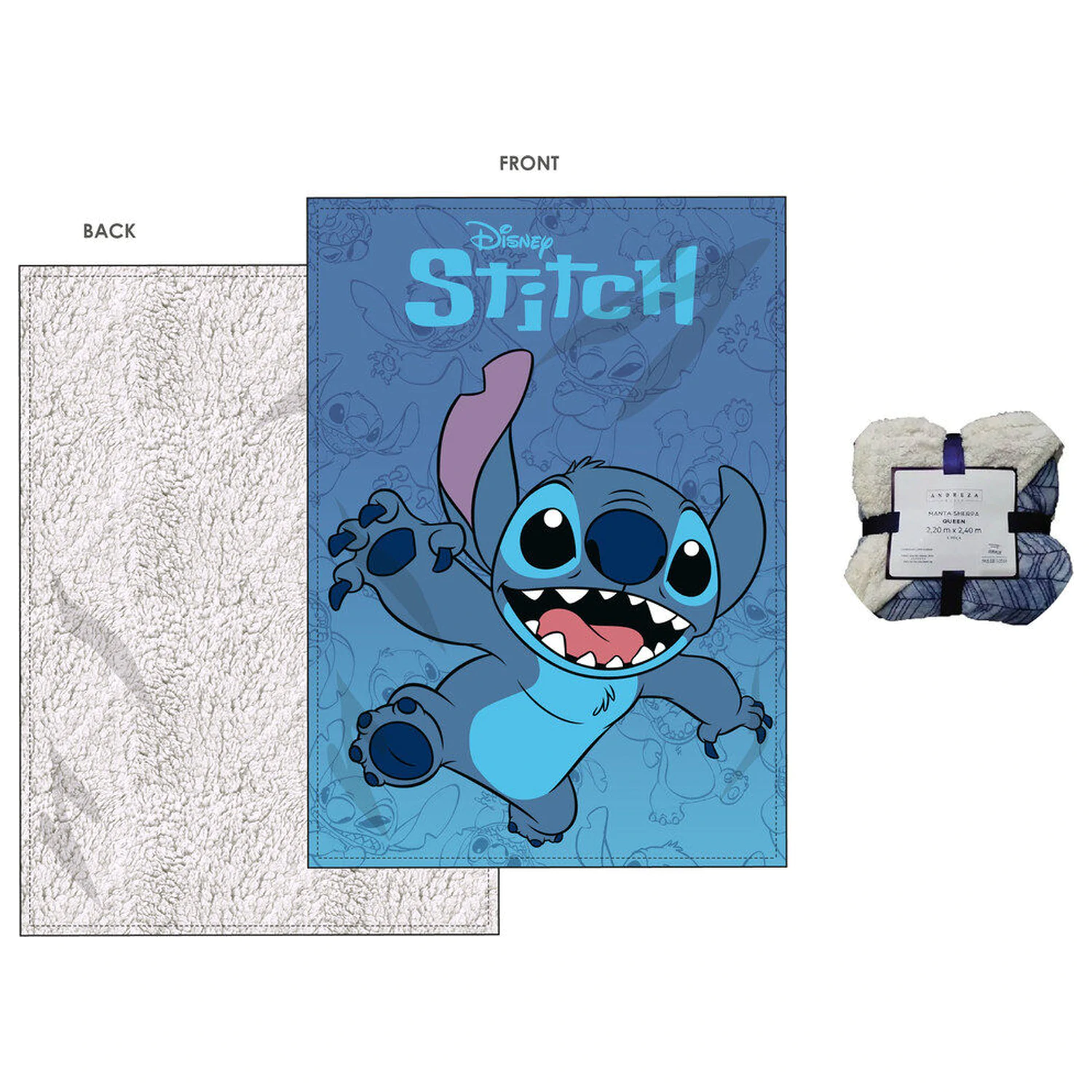 Disney Stitch blanket product photo