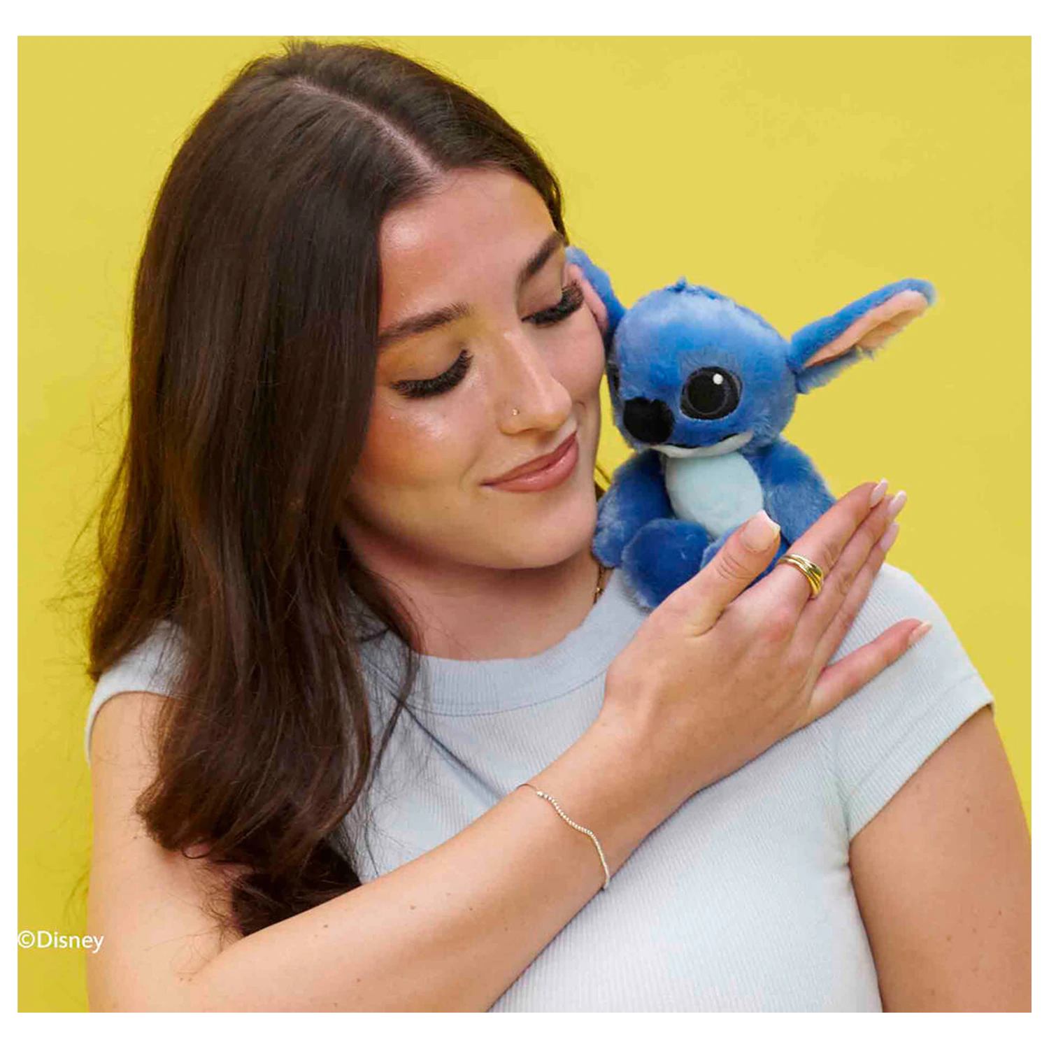 Disney Stitch The Movie plush toy shoulder 12cm product photo