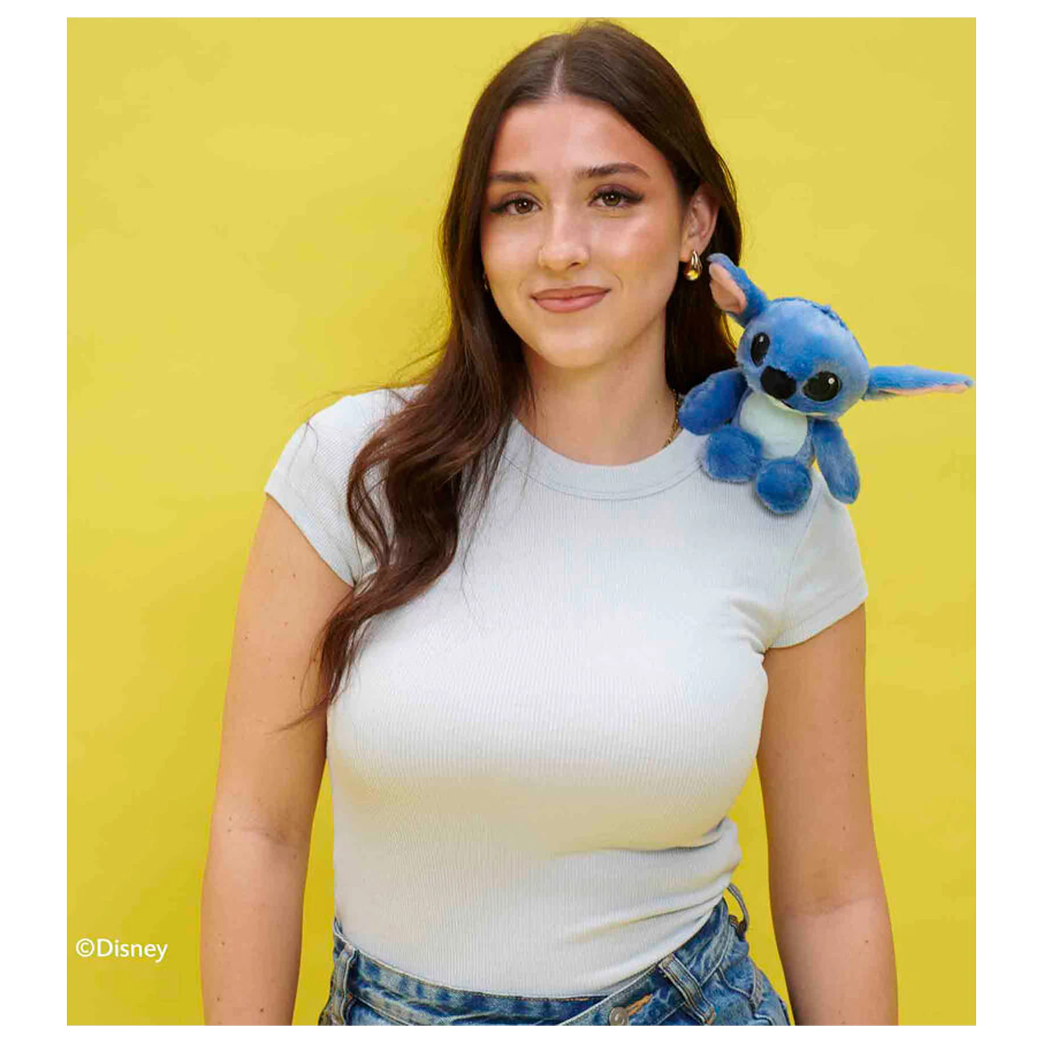 Disney Stitch The Movie plush toy shoulder 12cm product photo