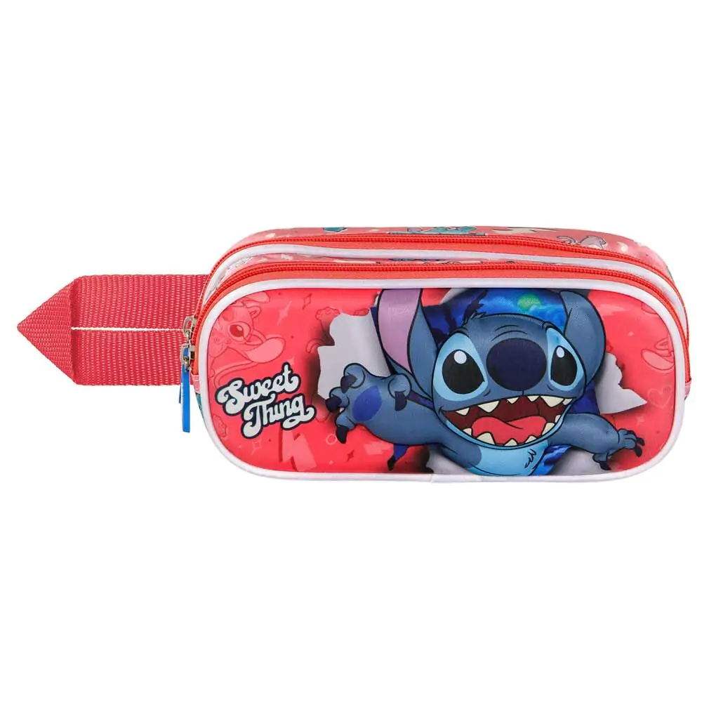 Disney Stitch Thing 3D double pencil case product photo