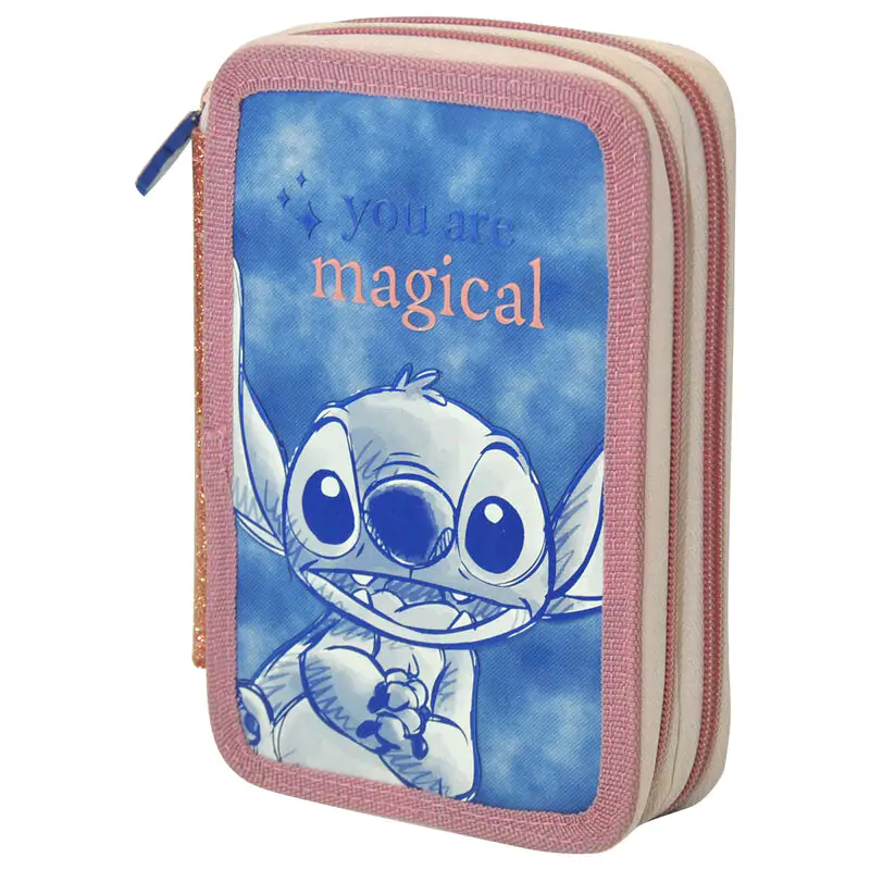 Disney Stitch triple pencil case termékfotó