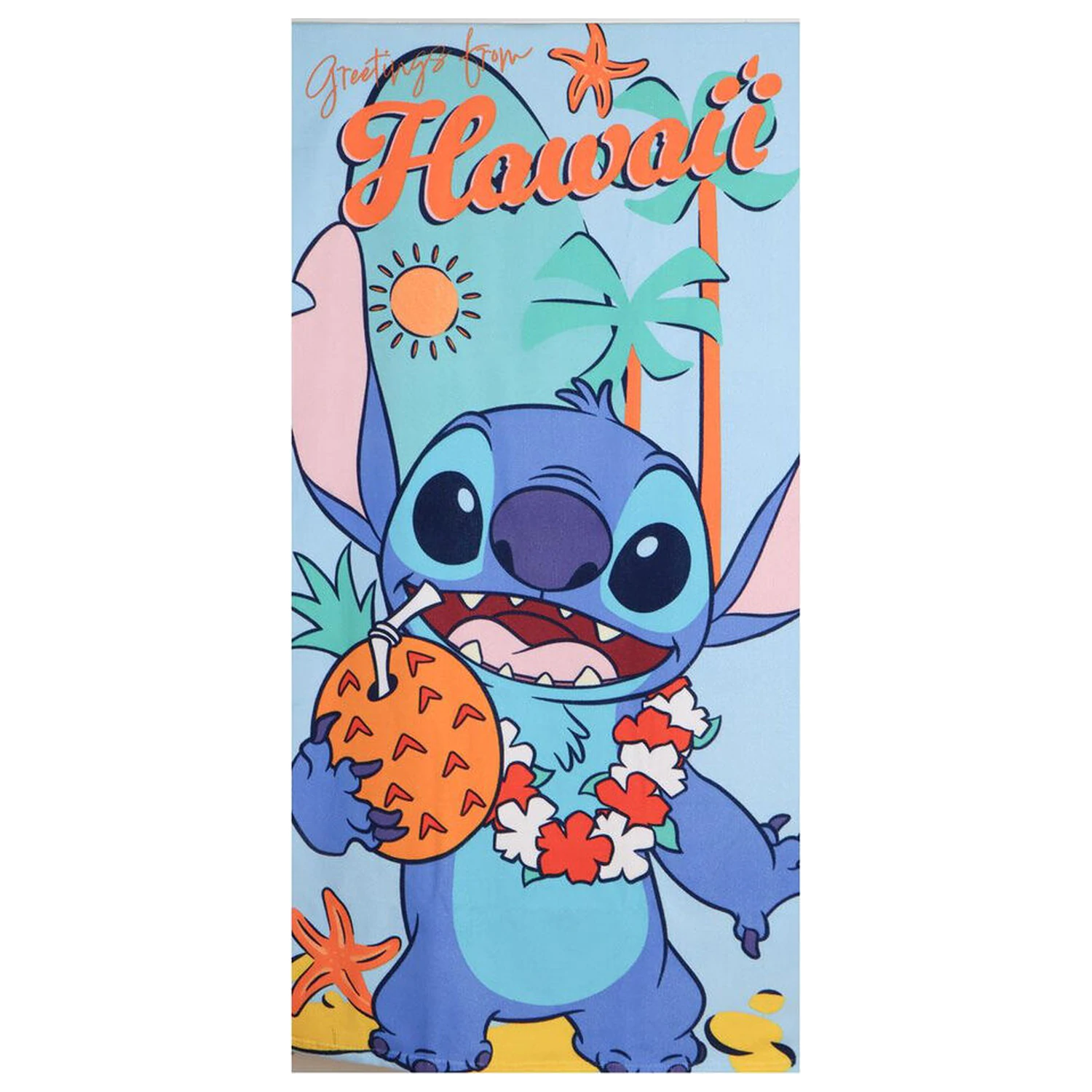 Disney Stitch towel + bag + cap set product photo