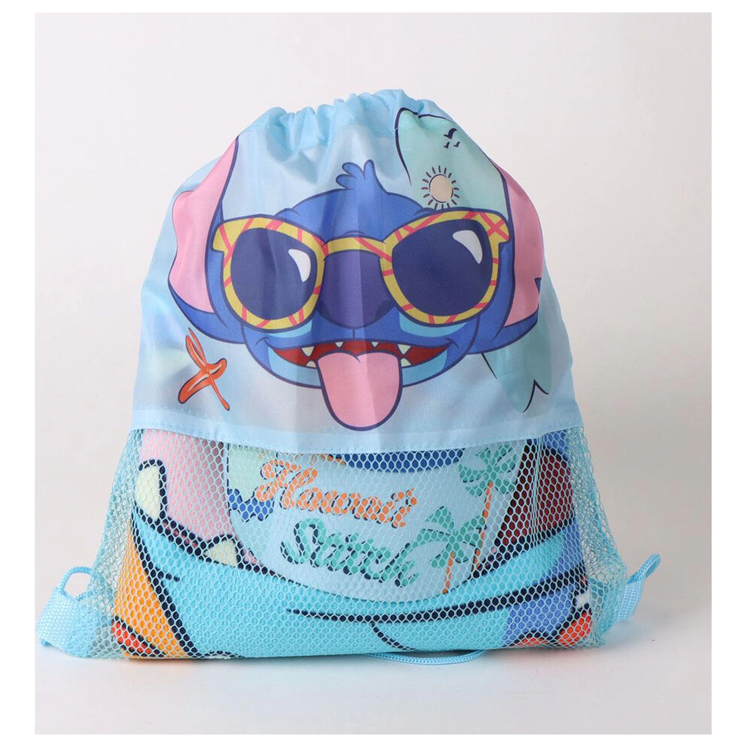 Disney Stitch towel + bag + cap set product photo