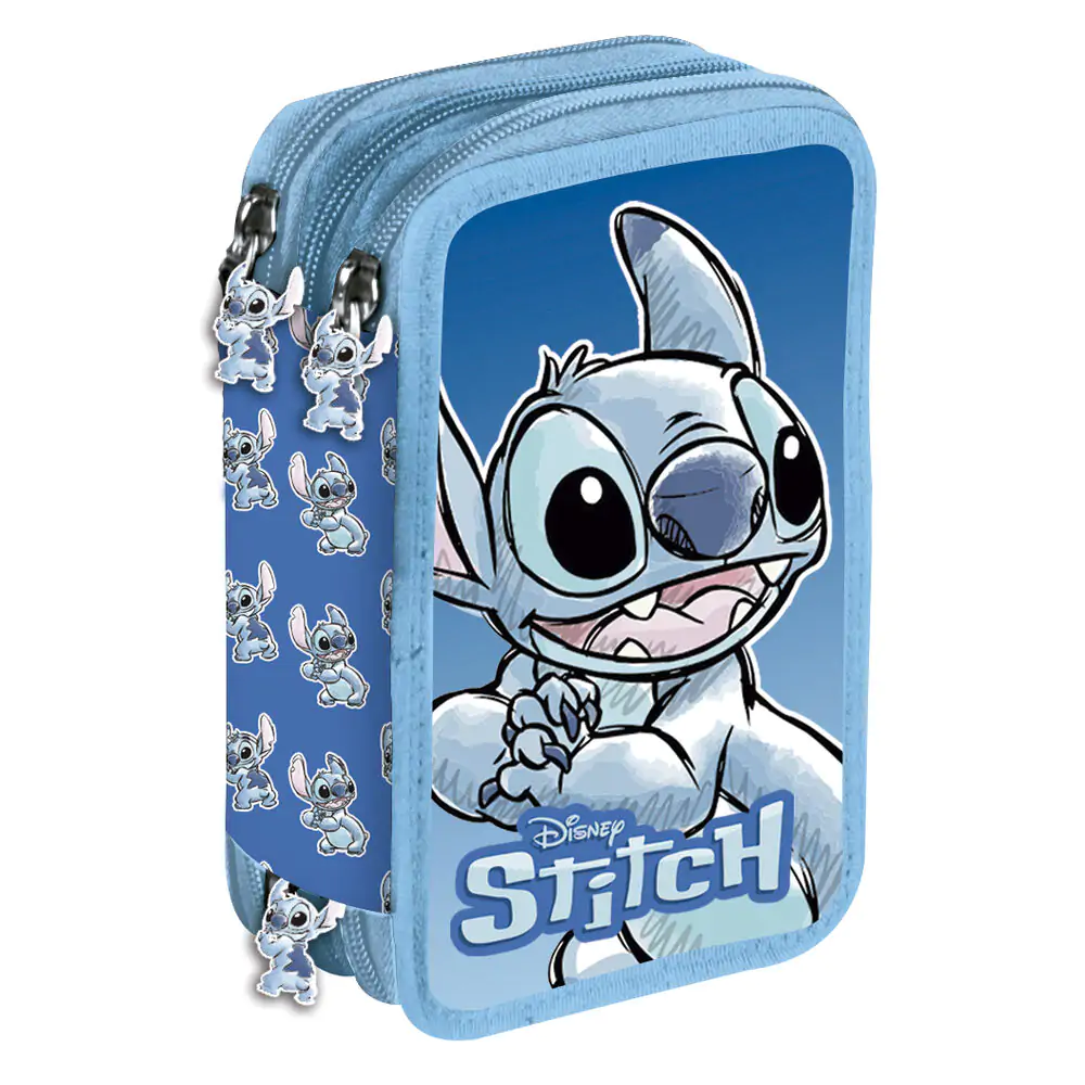 Disney Stitch triple pencil case product photo