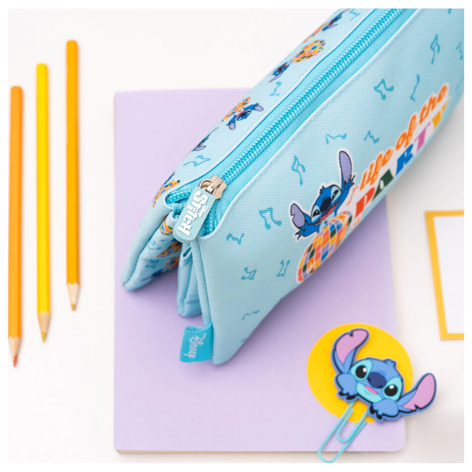 Disney Stitch triple pencil case product photo