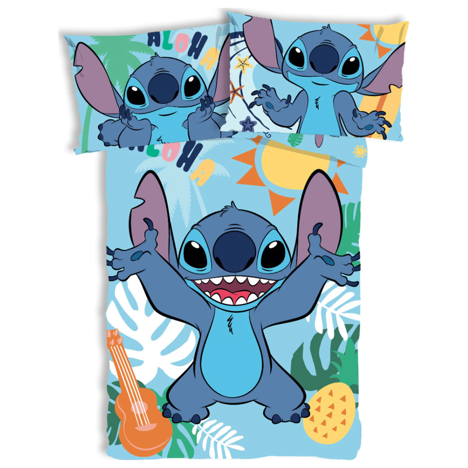 Disney Stitch Tropical Paradise kids' duvet cover product photo