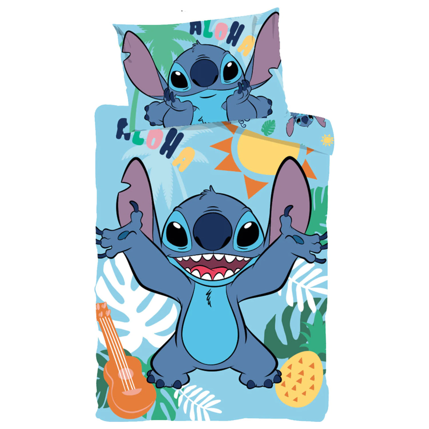 Disney Stitch Tropical Paradise kids' duvet cover product photo