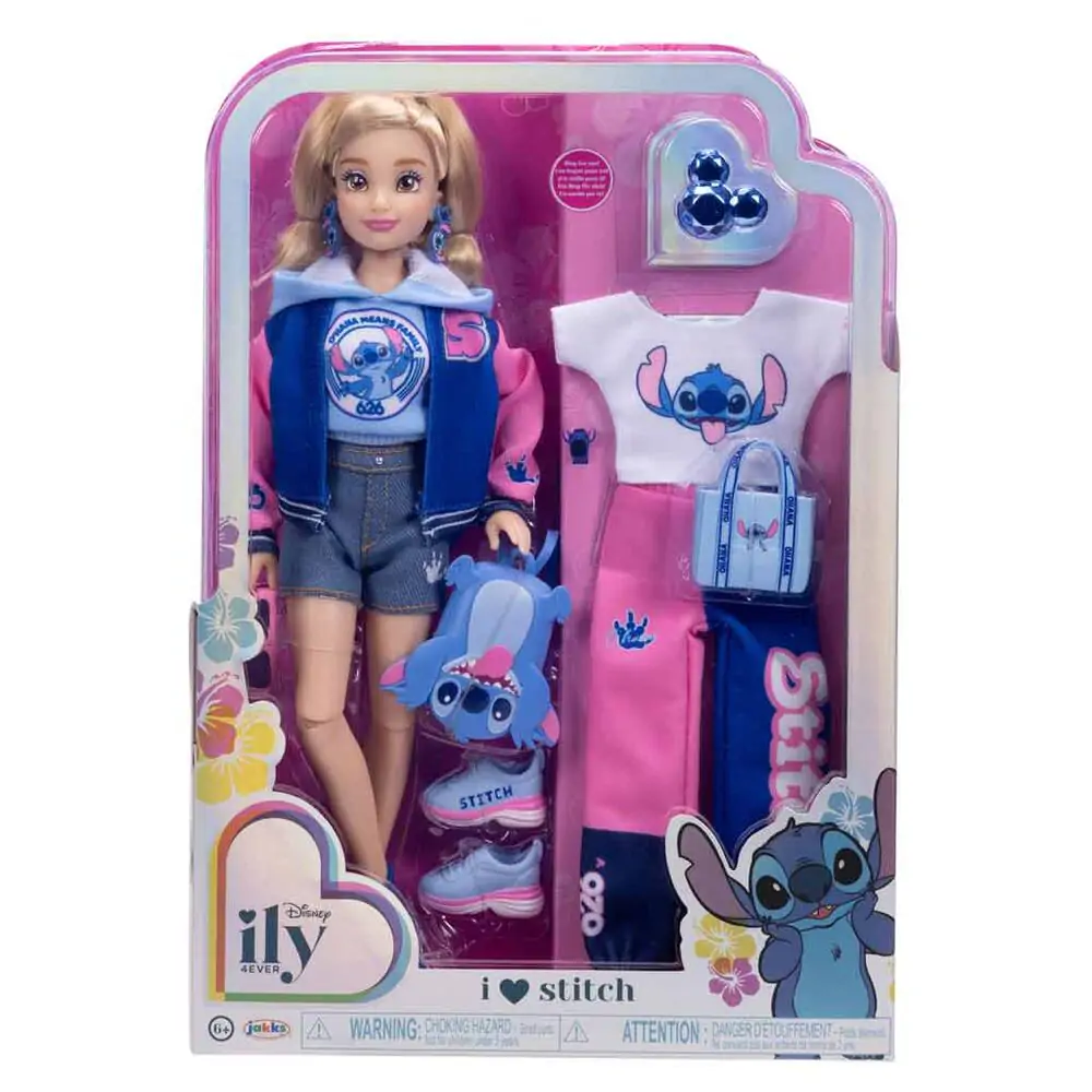 Disney Stitch University ily 4Ever Fashion doll 25cm product photo