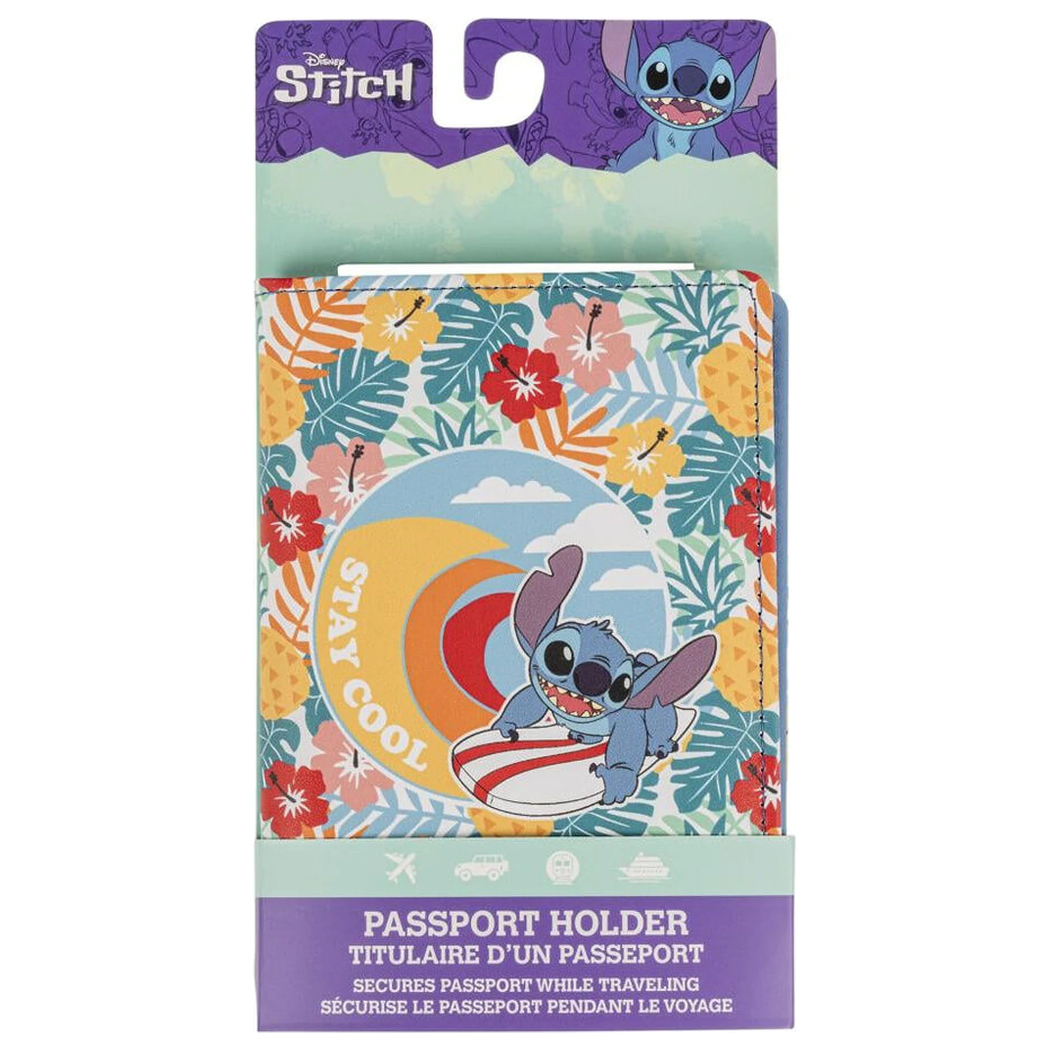 Disney Stitch passport holder product photo