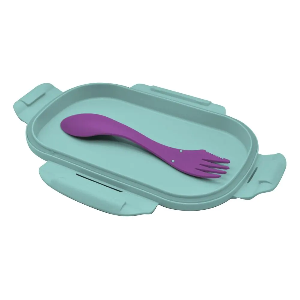 Disney Stitch lunch box + cutlery product photo