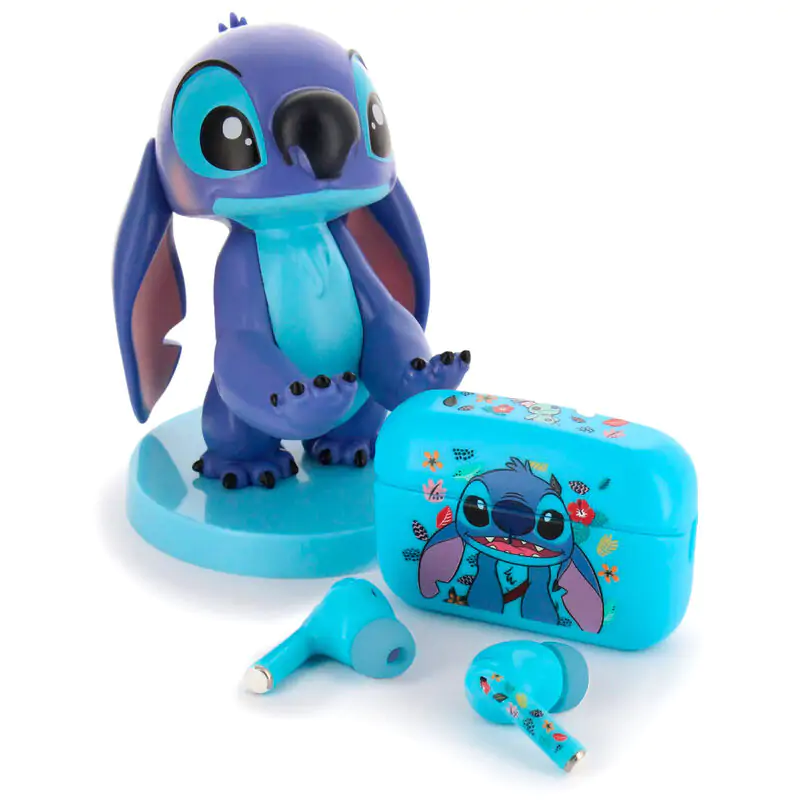 Disney Stitch Wireless Headphones & mini cable guy product photo