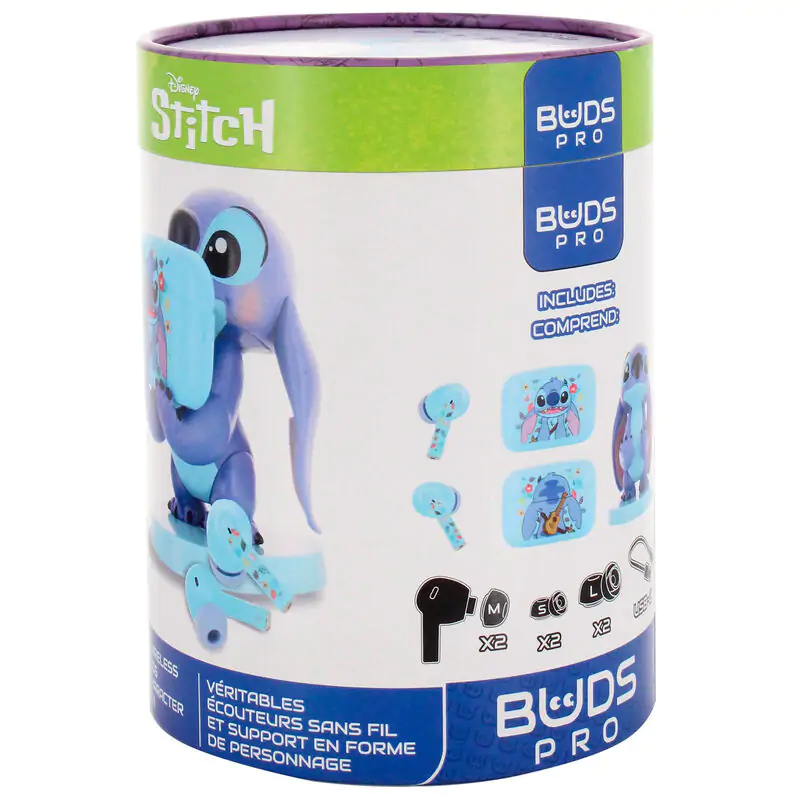 Disney Stitch Wireless Headphones & mini cable guy product photo