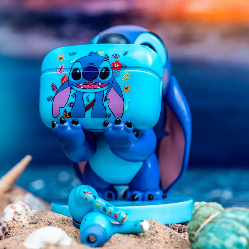 Disney Stitch Wireless Headphones & mini cable guy product photo