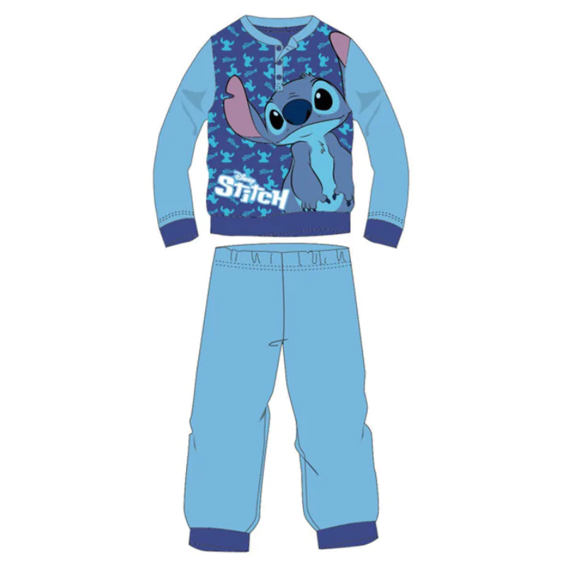 Disney Stitch light blue kids pyjama product photo