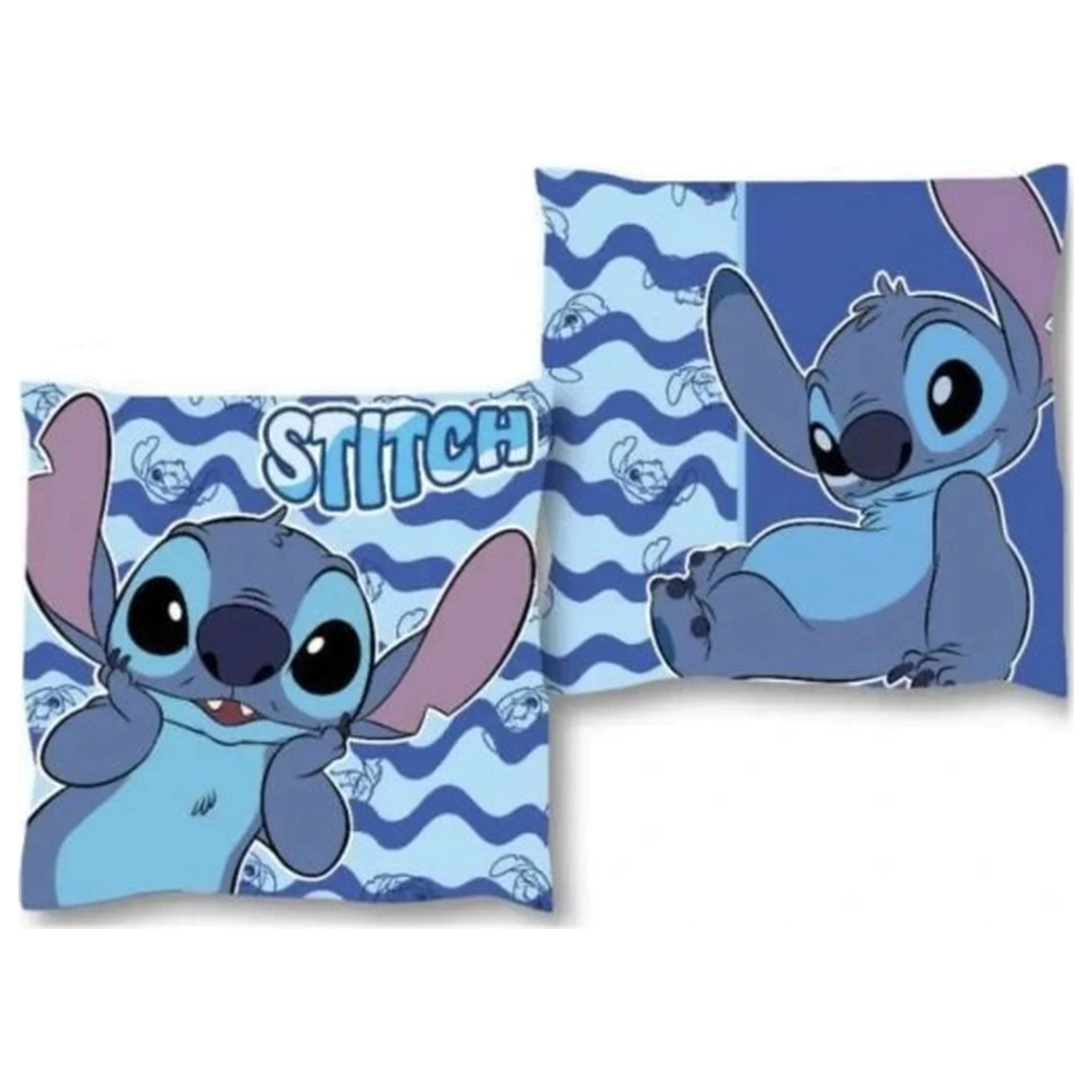 Disney Stitch Wave Cushion, Decorative Pillow 38 cm product photo