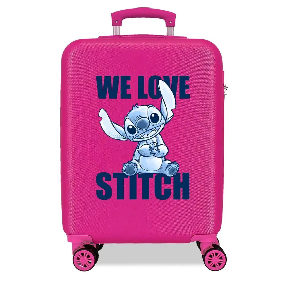 Disney Stitch We Love ABS trolley suitcase 55cm product photo